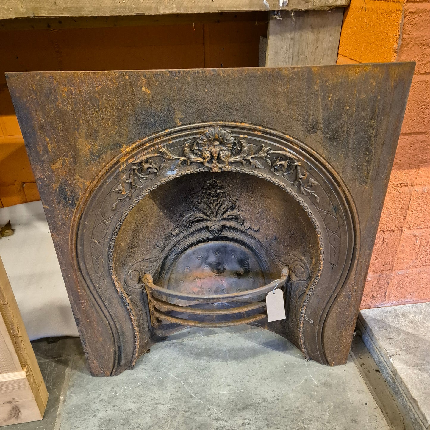Rusty Horseshoe Fire Insert