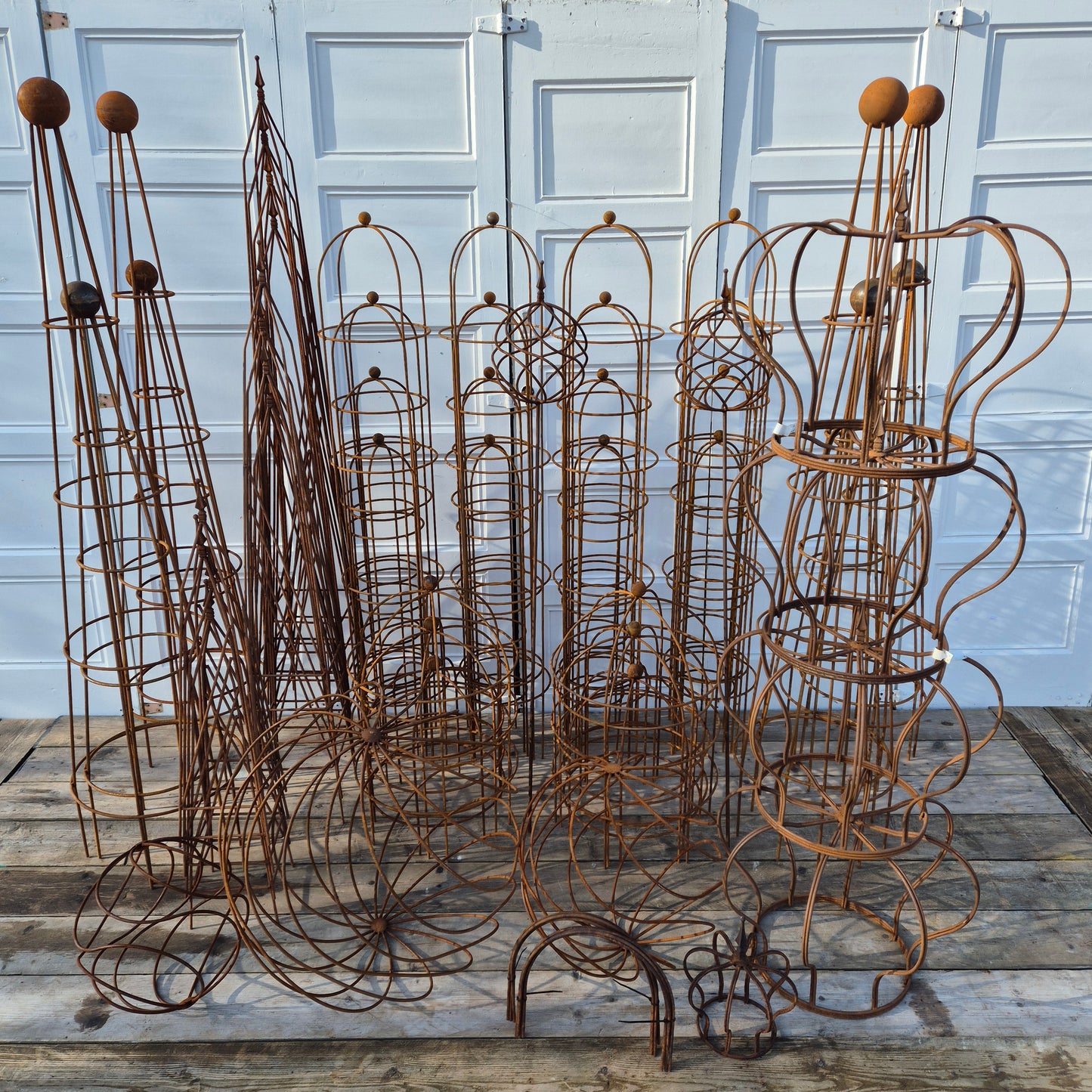Rusty Plant Supports