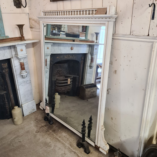 Large White Mirror