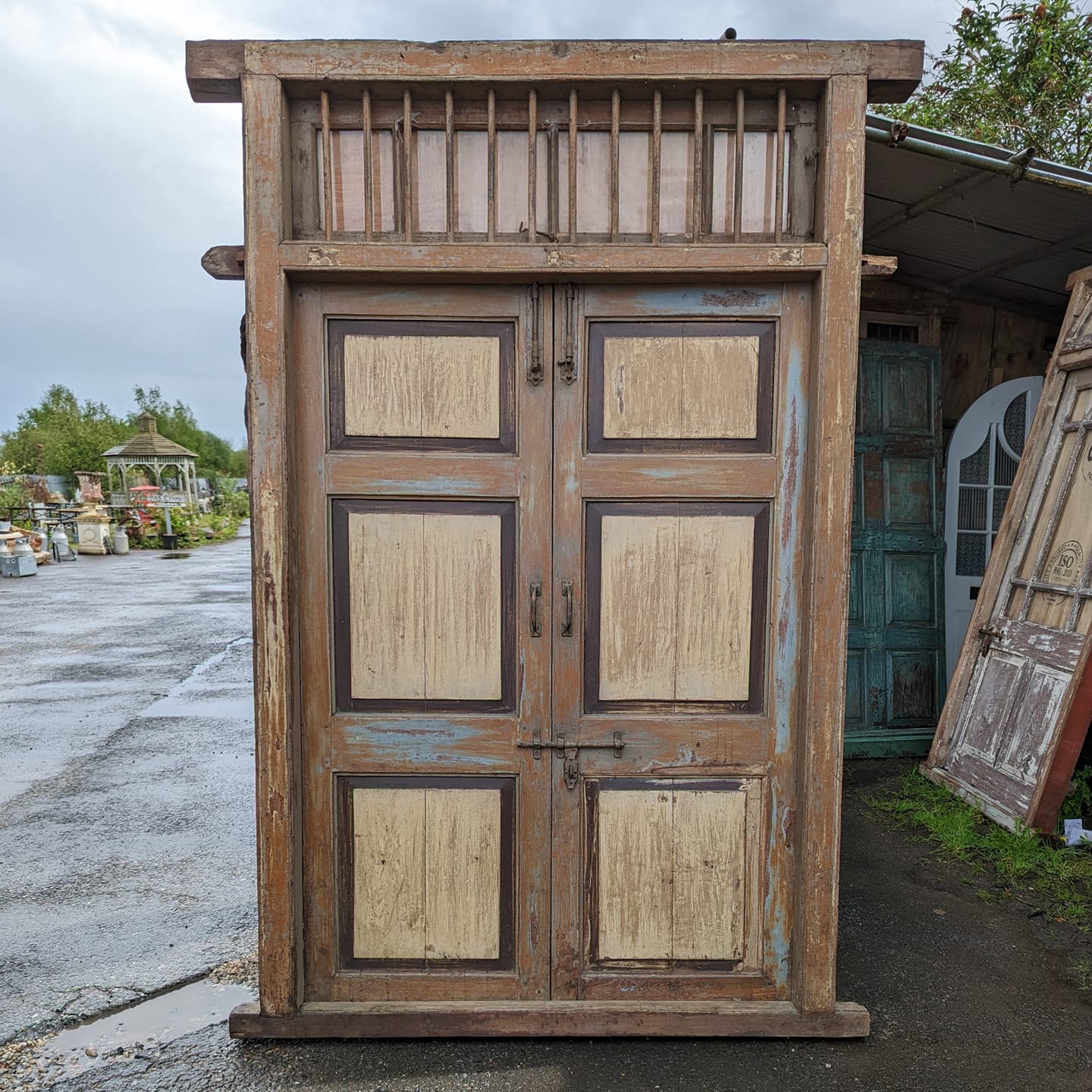 Large Panelled Indian Door
