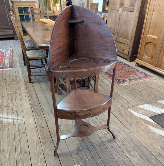Late Victorian Corner Washstand