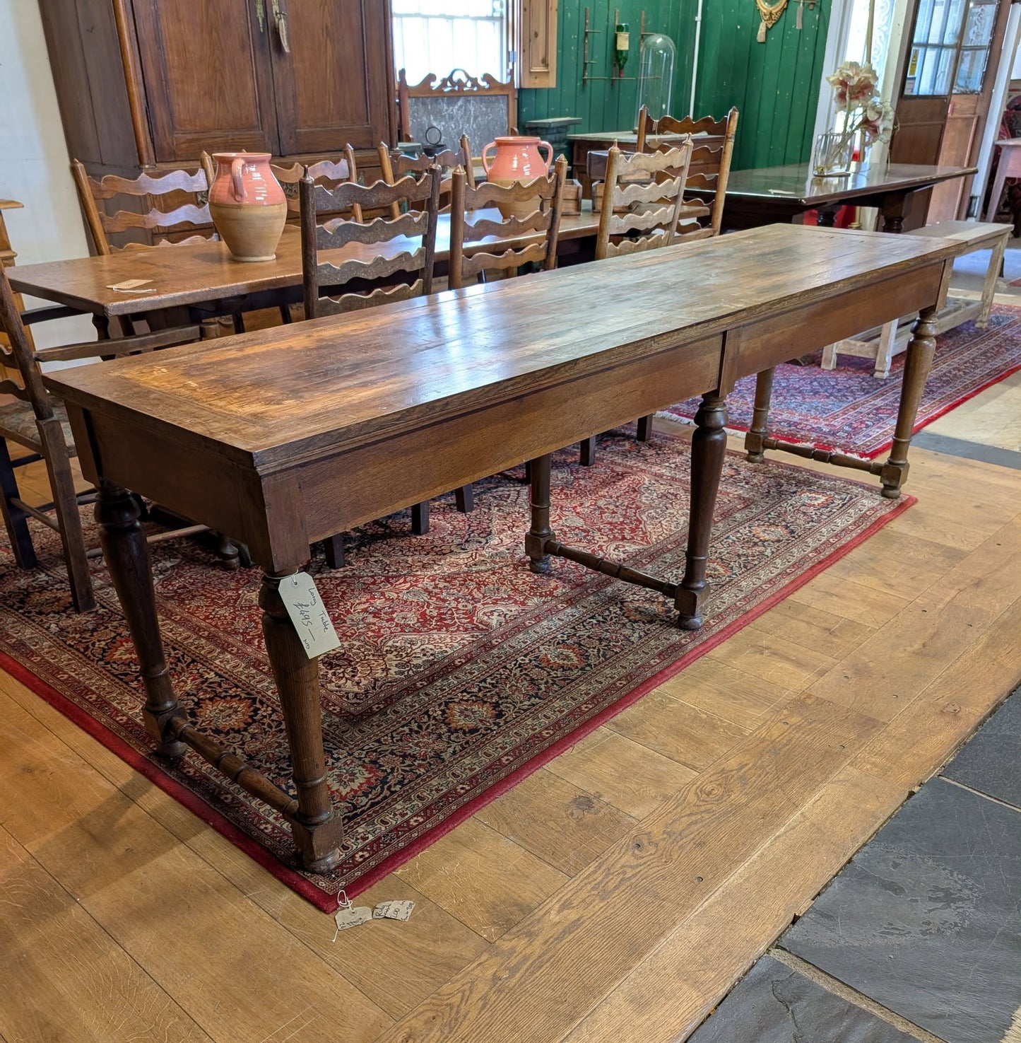 Long Serving Table