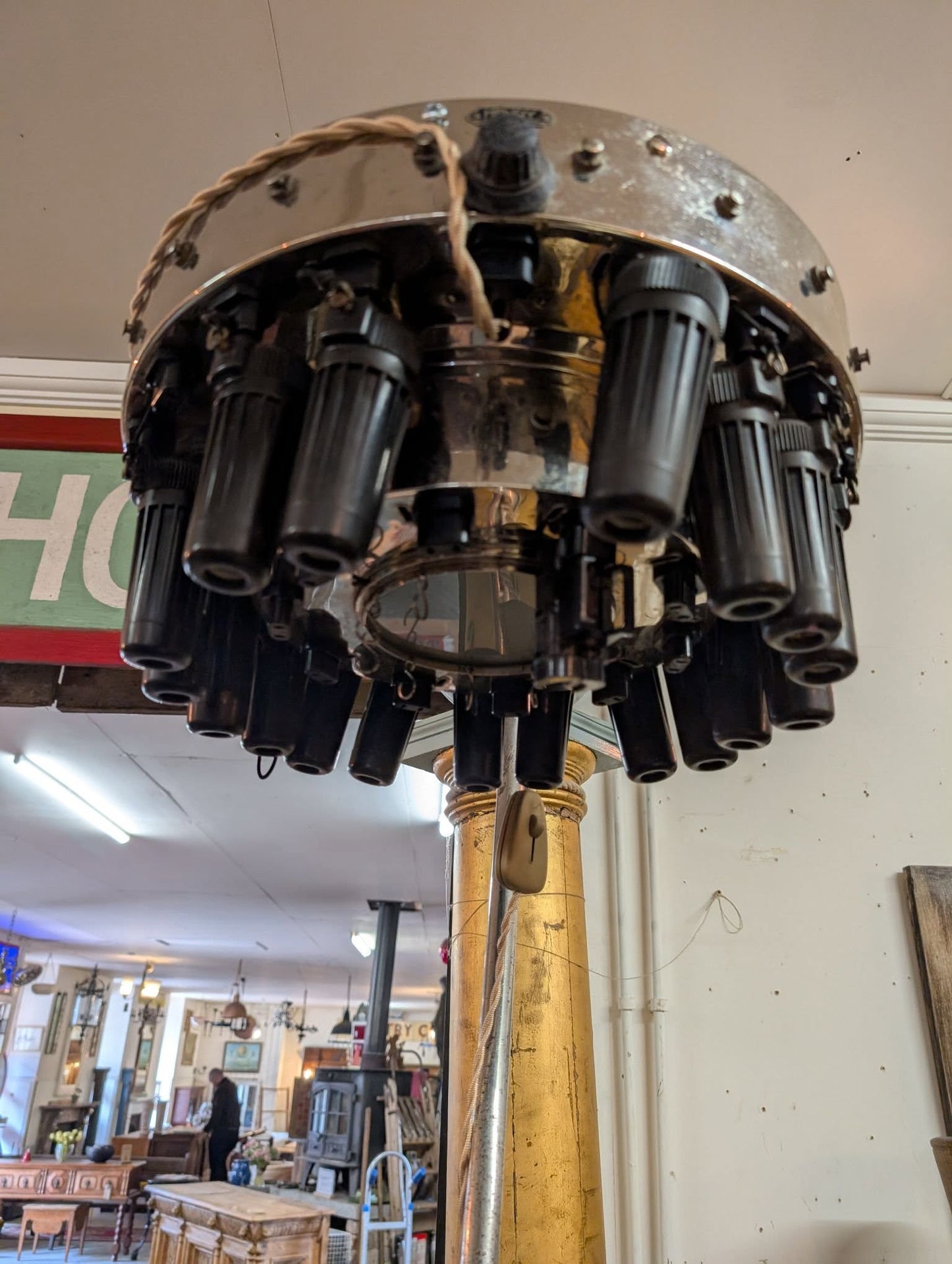 Old French Perming Machine