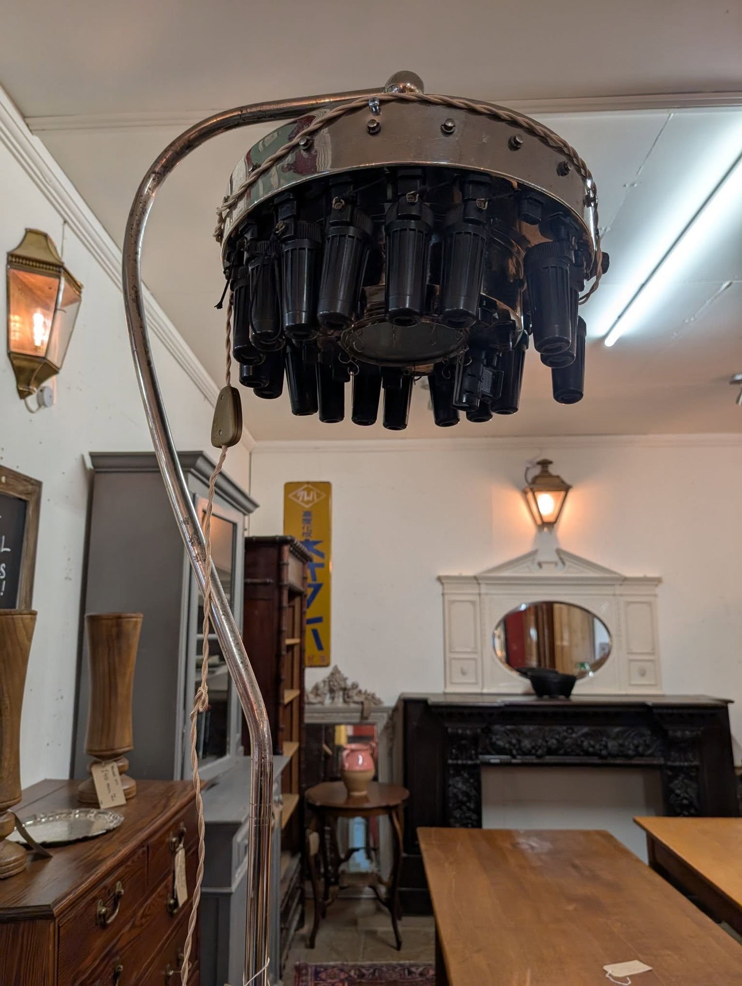 Old French Perming Machine