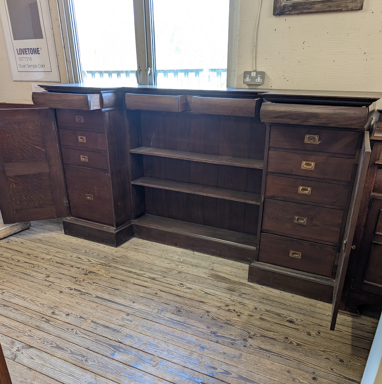 Huge Early 20th Century Bookcase