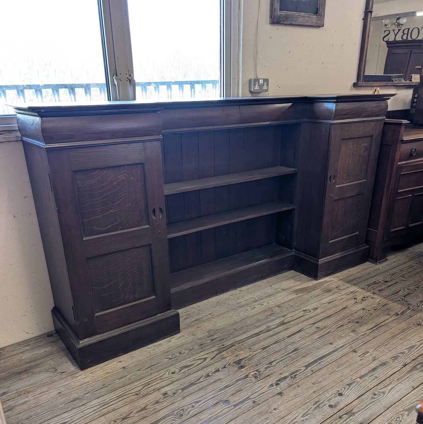 Huge Early 20th Century Bookcase