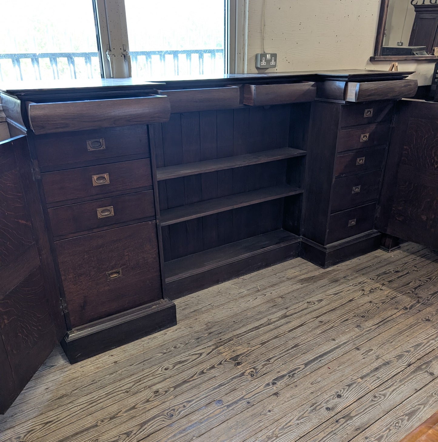 Huge Early 20th Century Bookcase