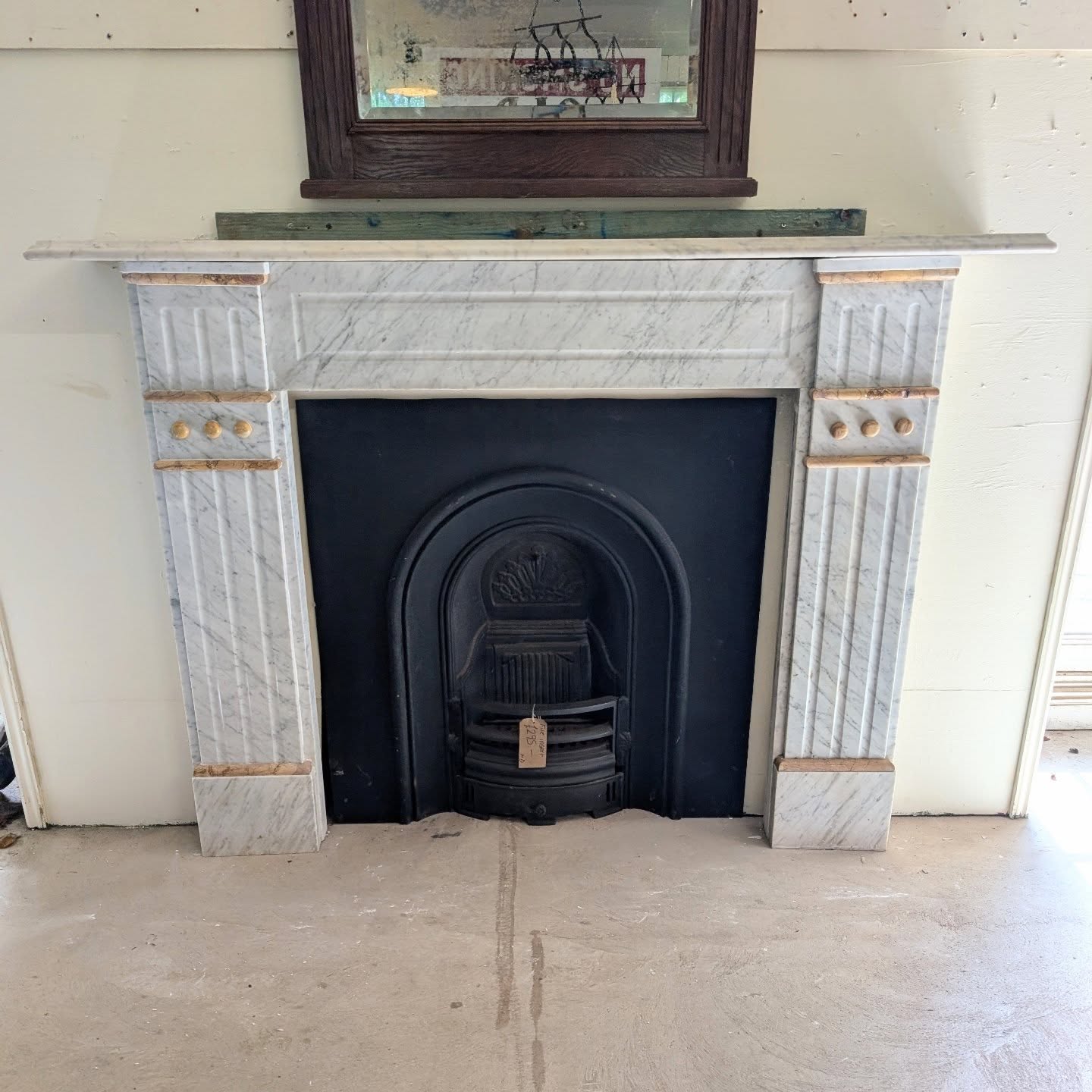 Carrara Marble Fire Surround
