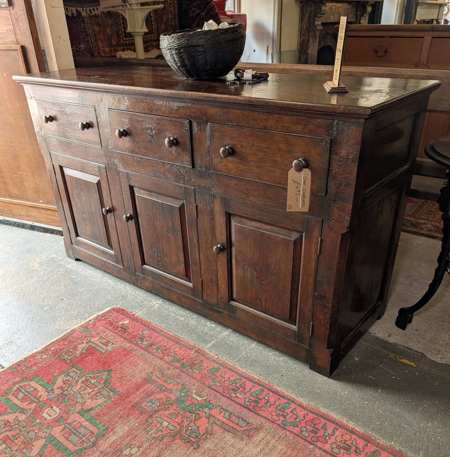 Dark Oak Sideboard