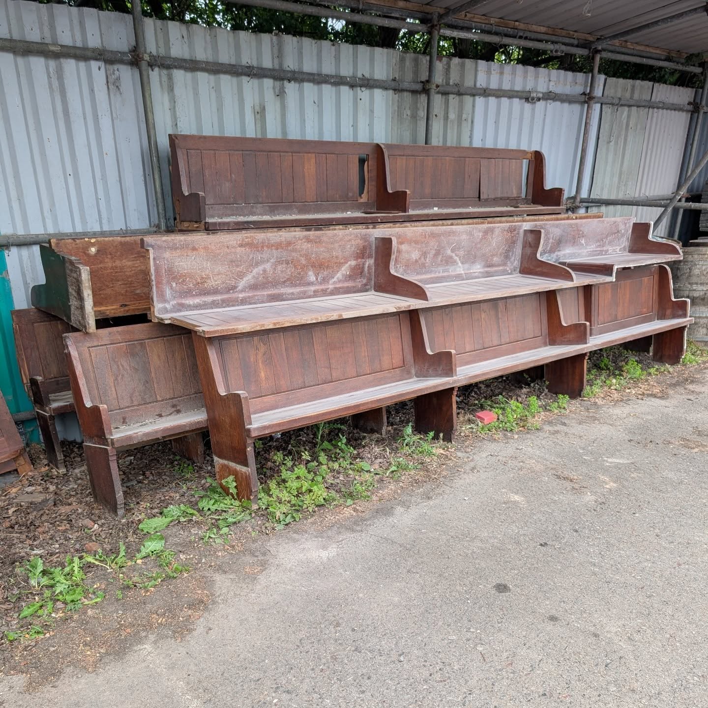 Exeter Swimming Pool Benches