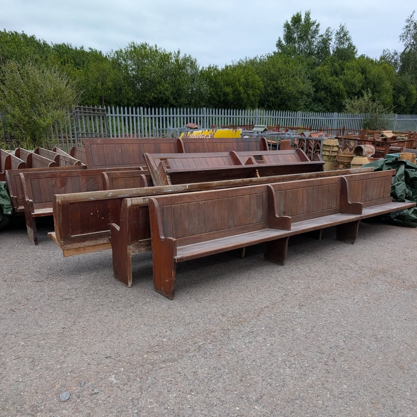 Exeter Swimming Pool Benches
