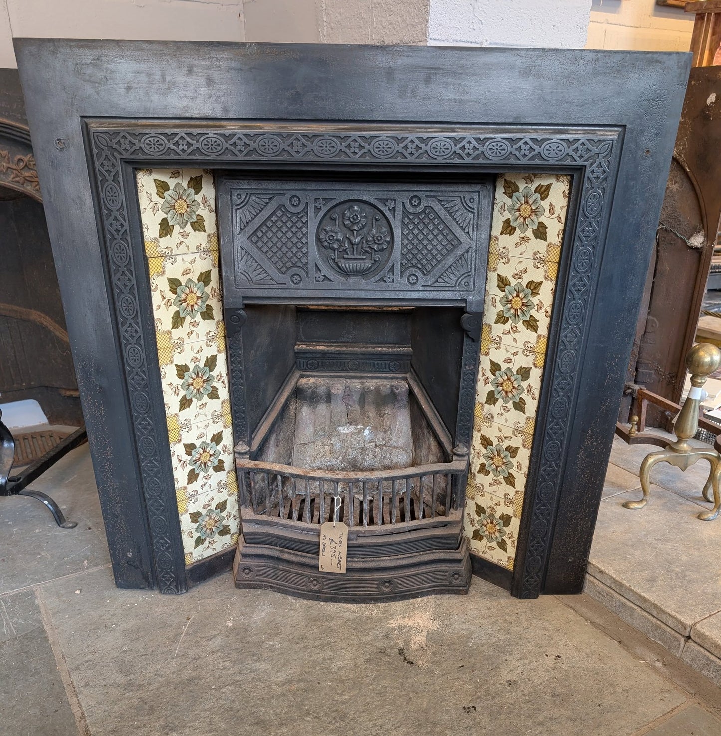 Old Tiled Fire Insert