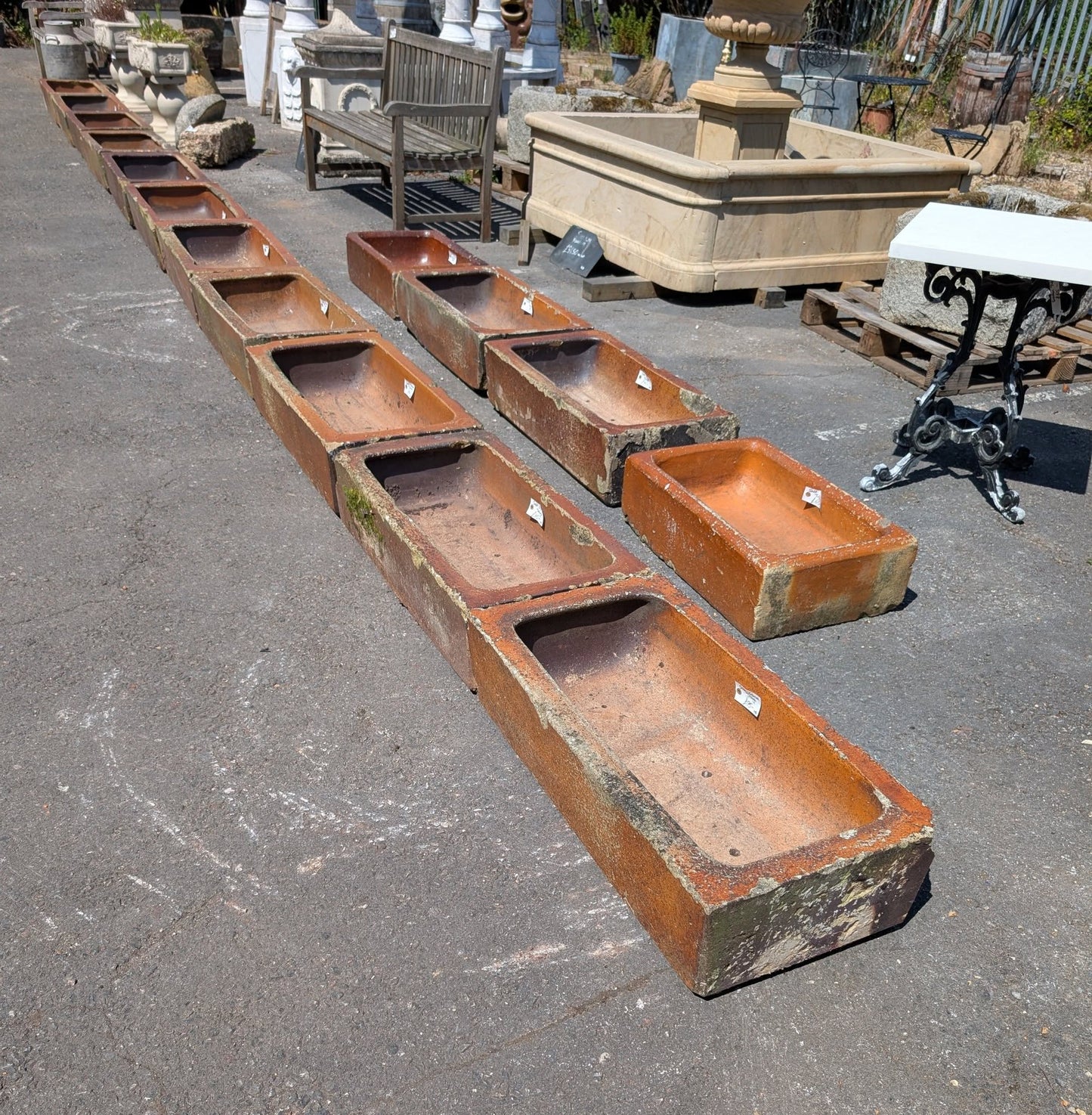 Salt Glazed Planters/Troughs