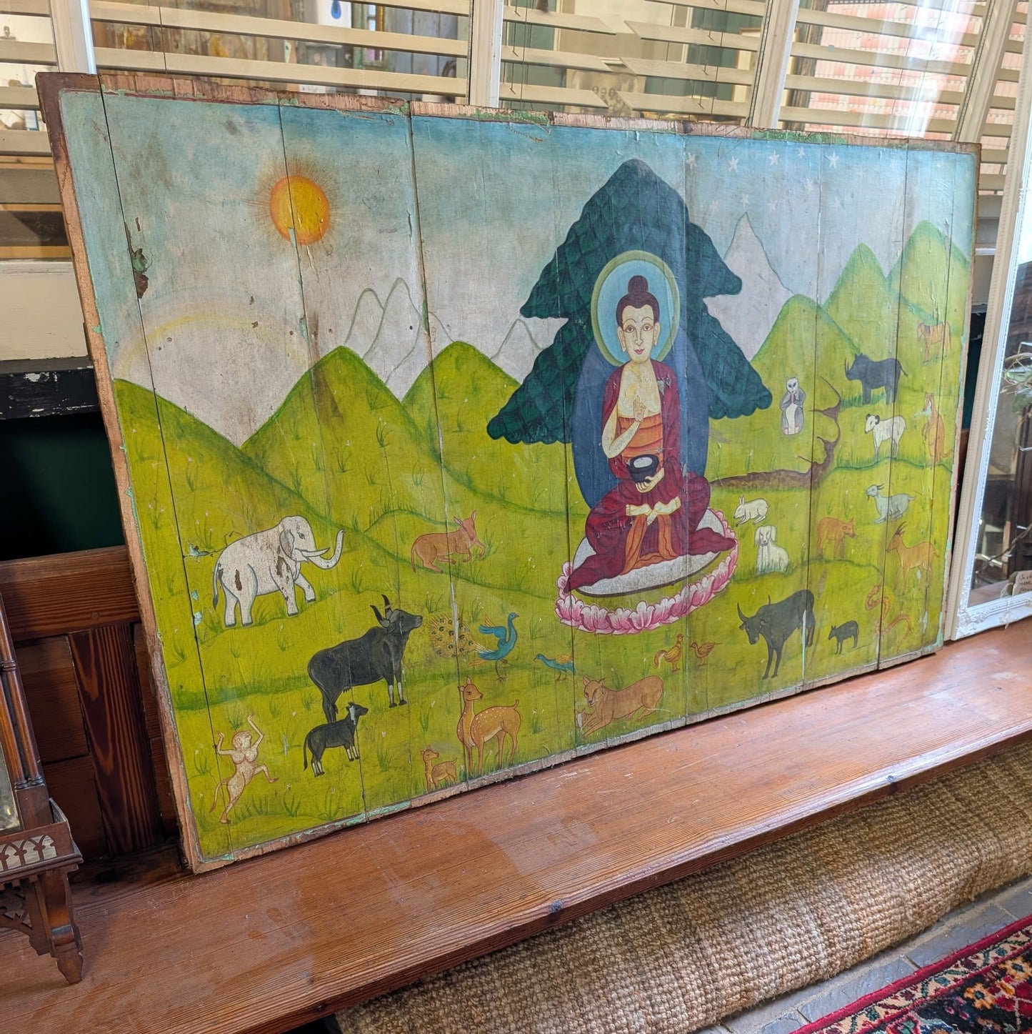 Large Buddha Painting