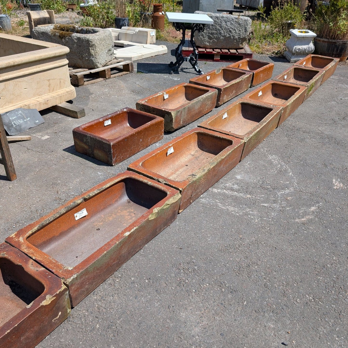 Salt Glazed Planters/Troughs