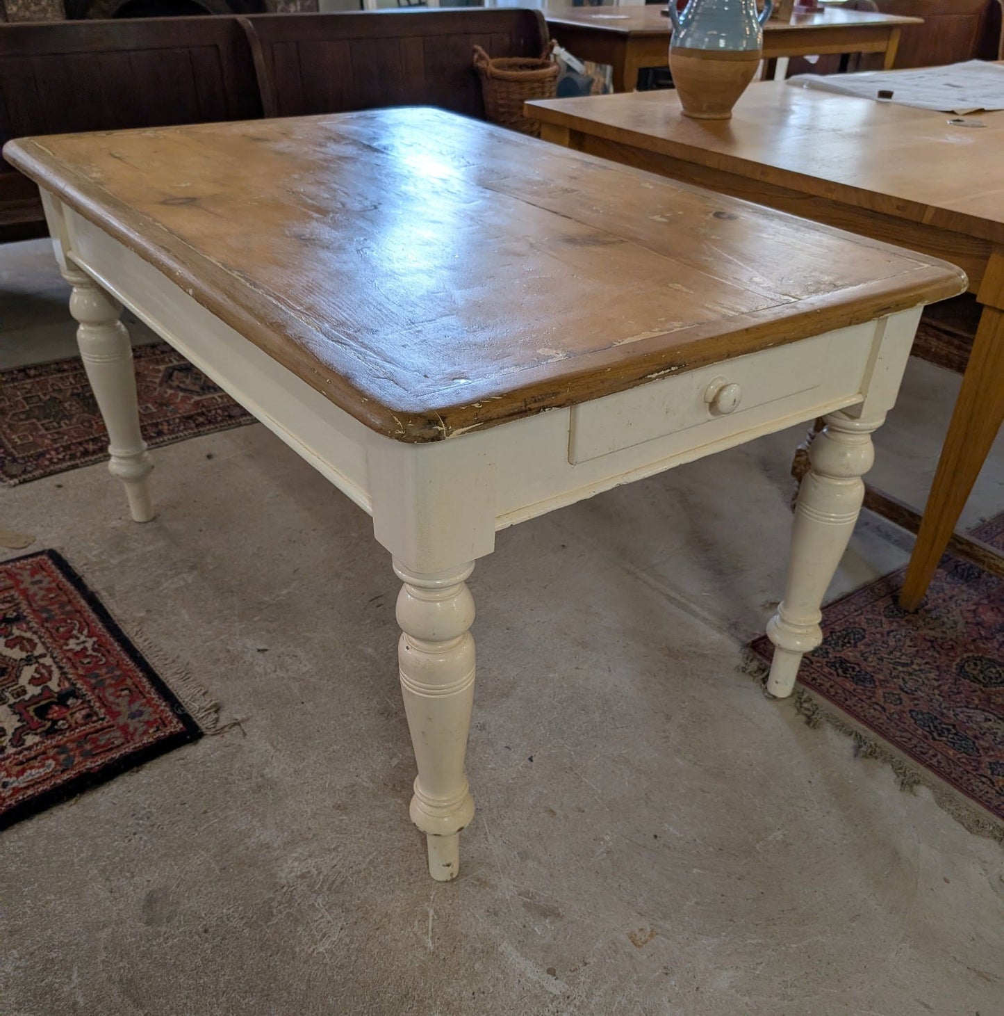 4ft 6" x 3ft Farmhouse Table