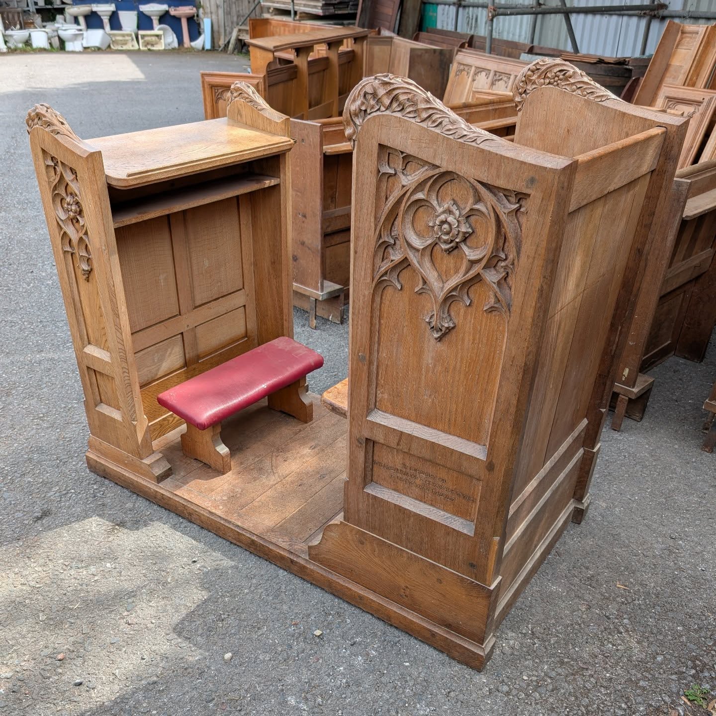 Bishop's Pew & Lecturn
