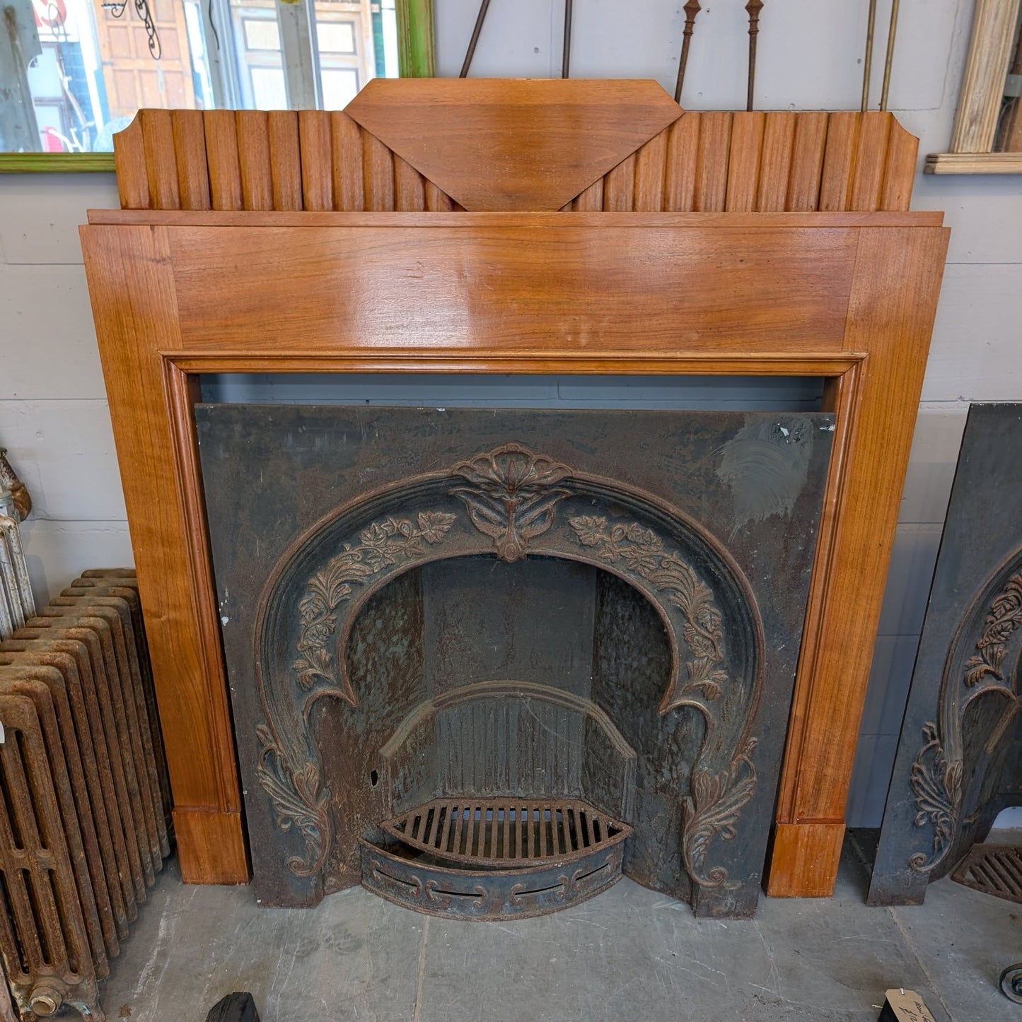 Art Deco Fire Surround