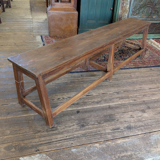 Old Teak Benches