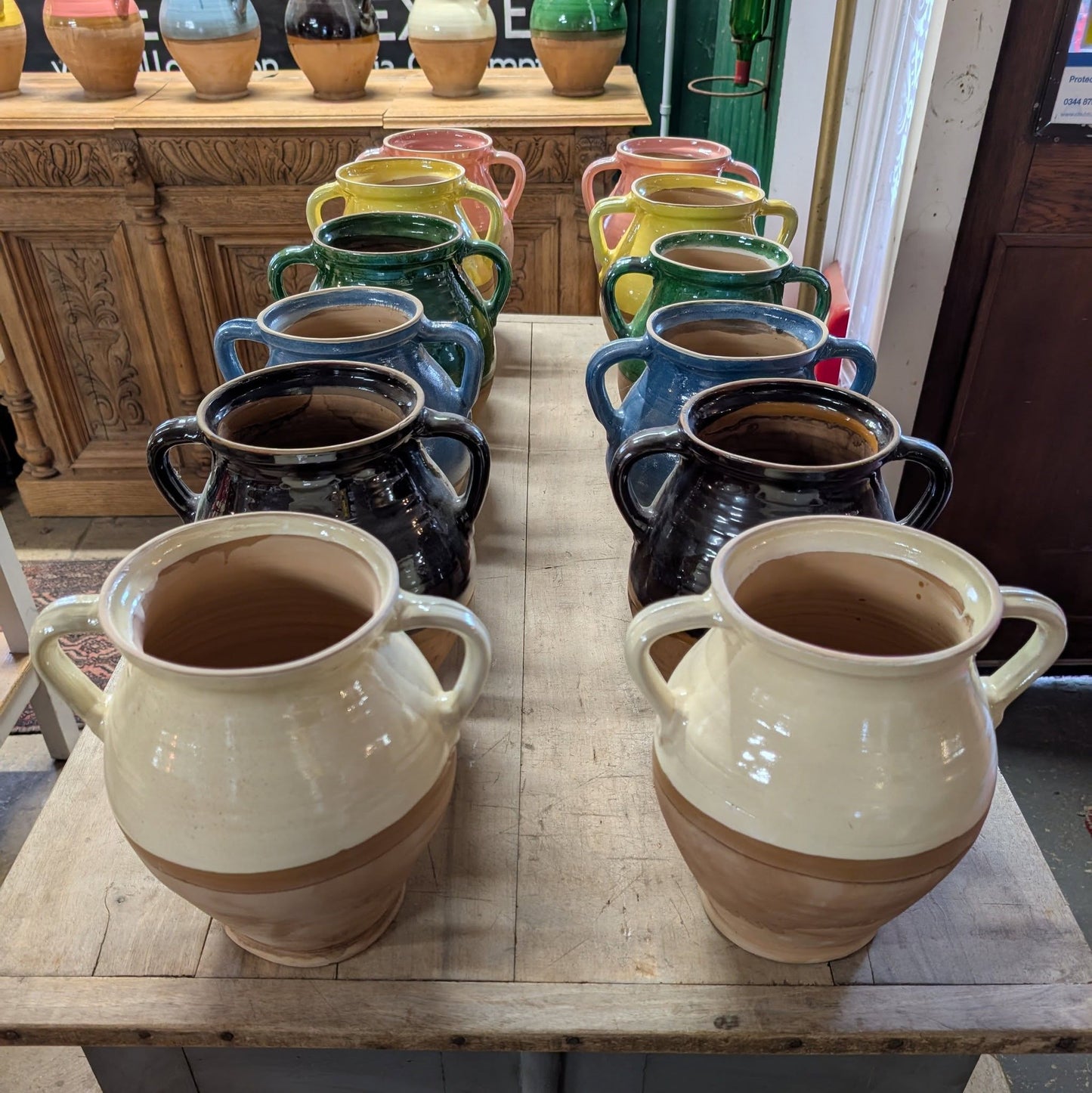 Colourful Ceramic Pots
