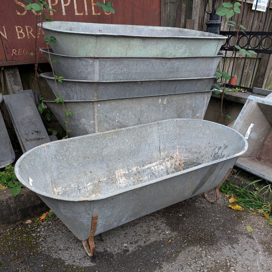Galvanised Baths
