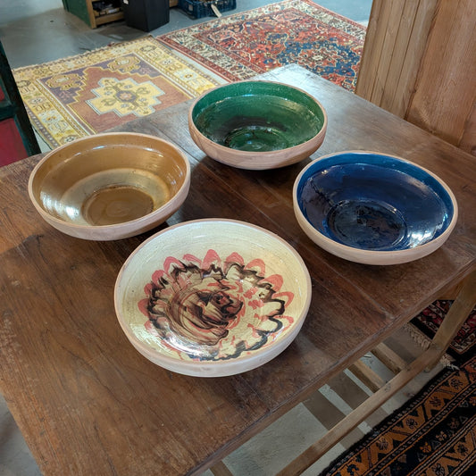 Large Glazed Bowls