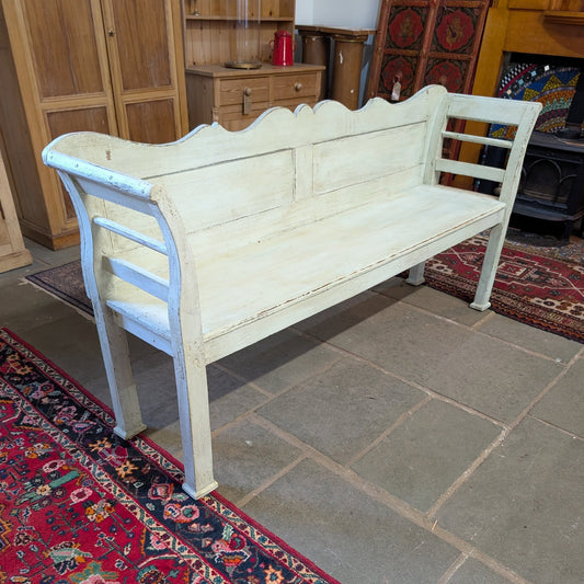 Pale Green Hungarian Bench
