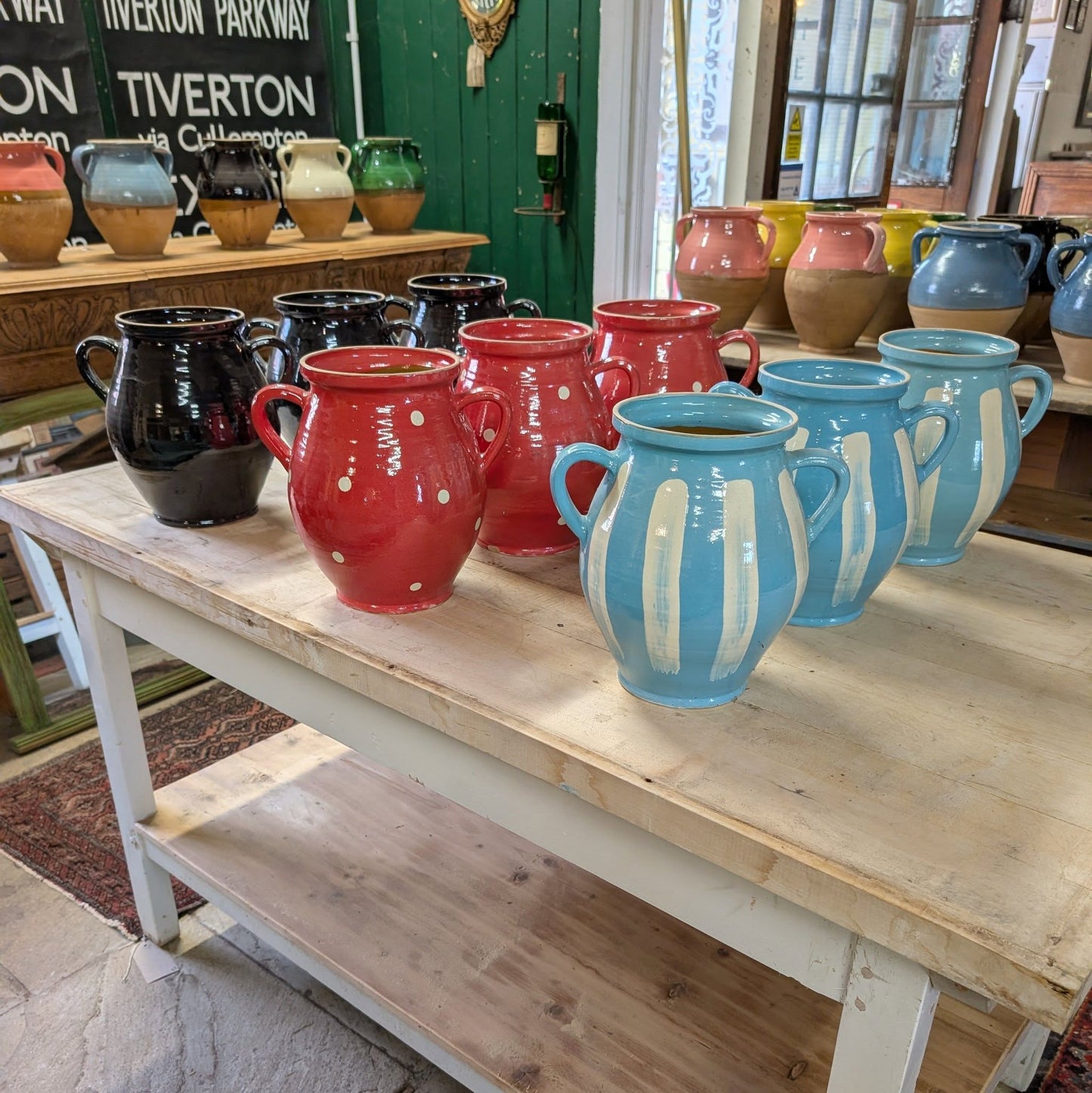 Colourful Ceramic Pots