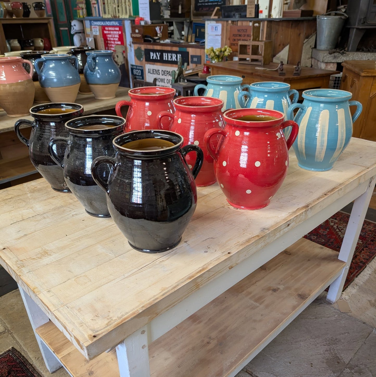 Colourful Ceramic Pots