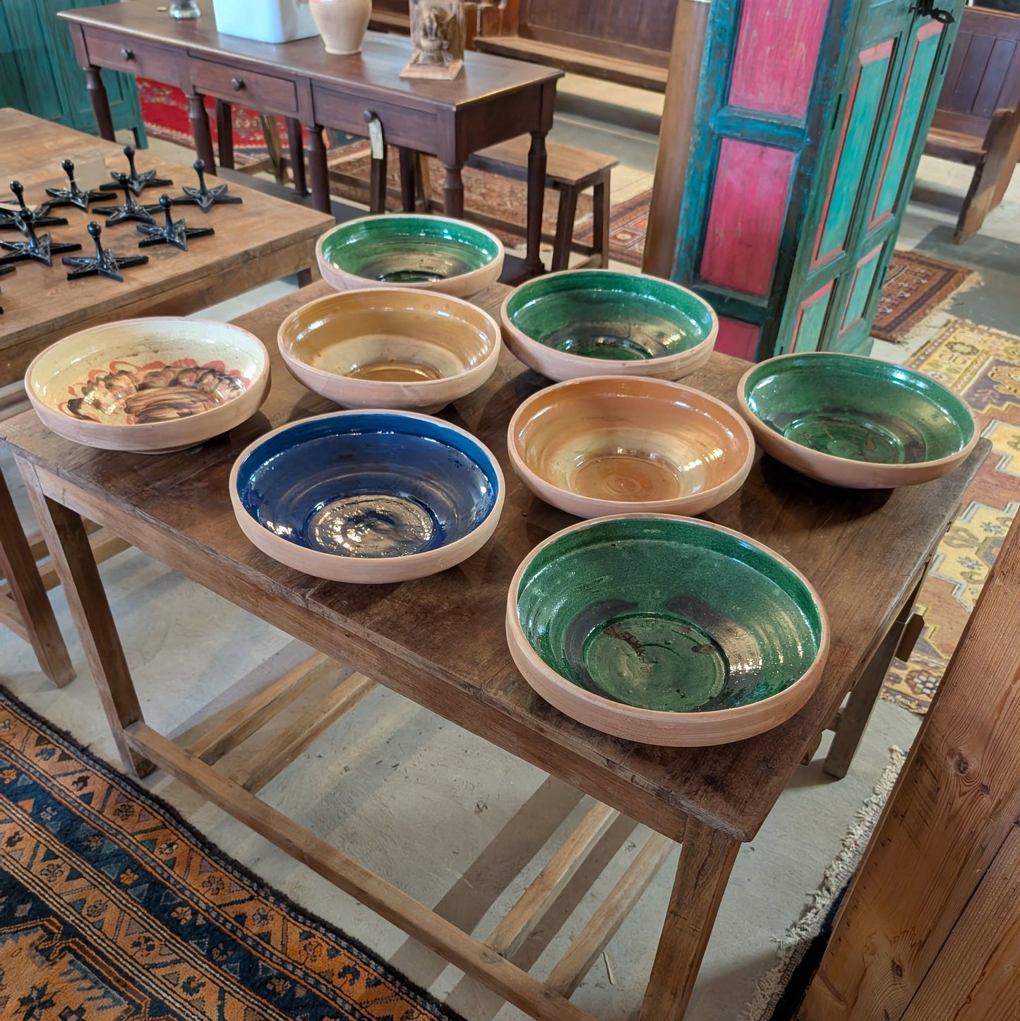Large Glazed Bowls