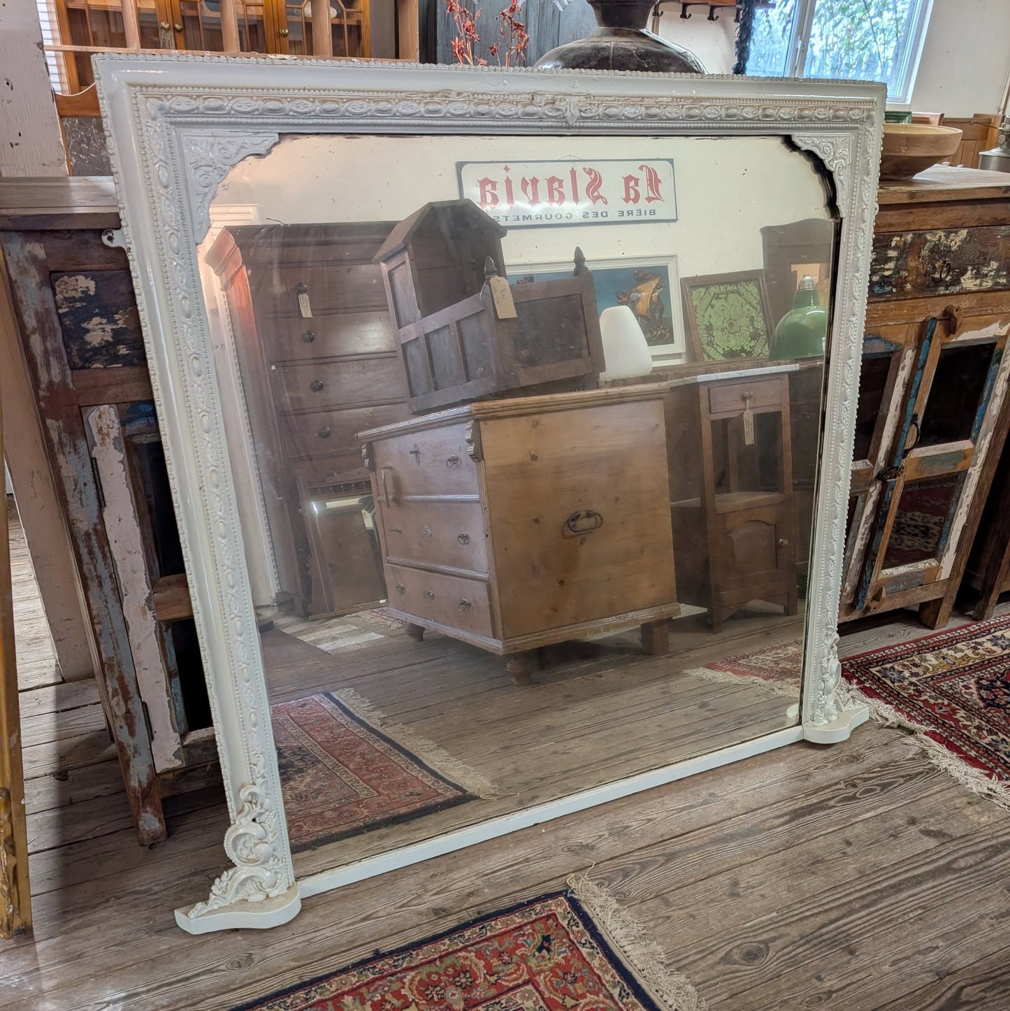 Big Antique Mirror