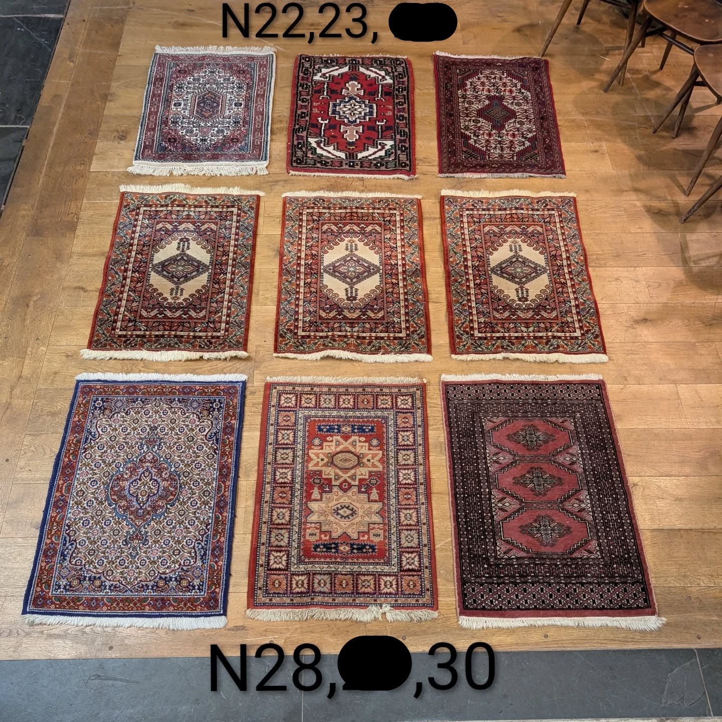 Collection of Small Rugs