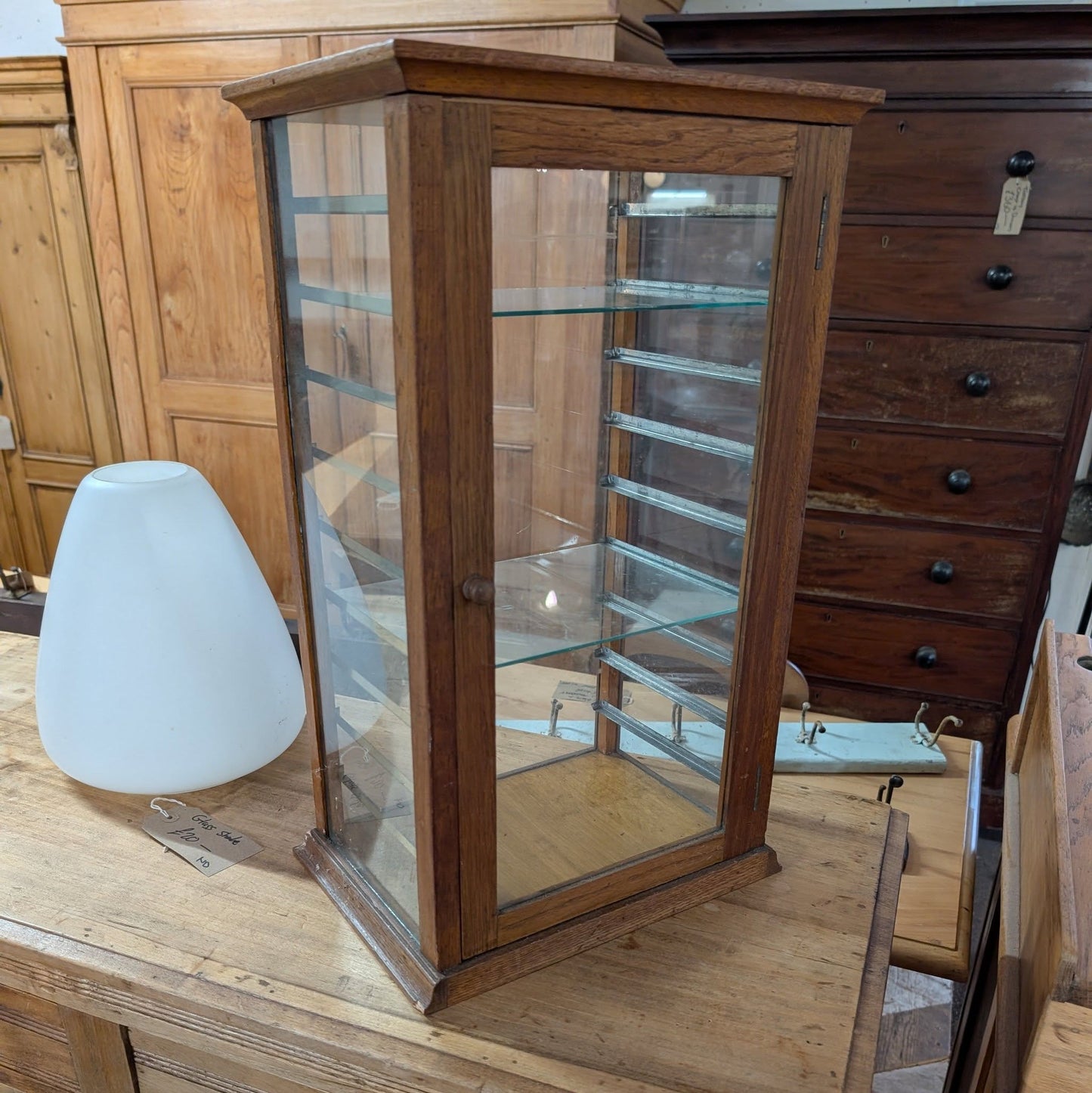 Small Glazed Display Cabinet