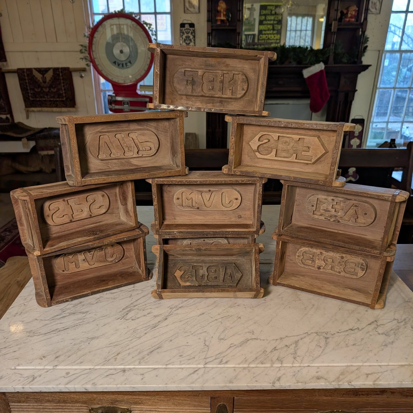 Brick Moulds with Frog