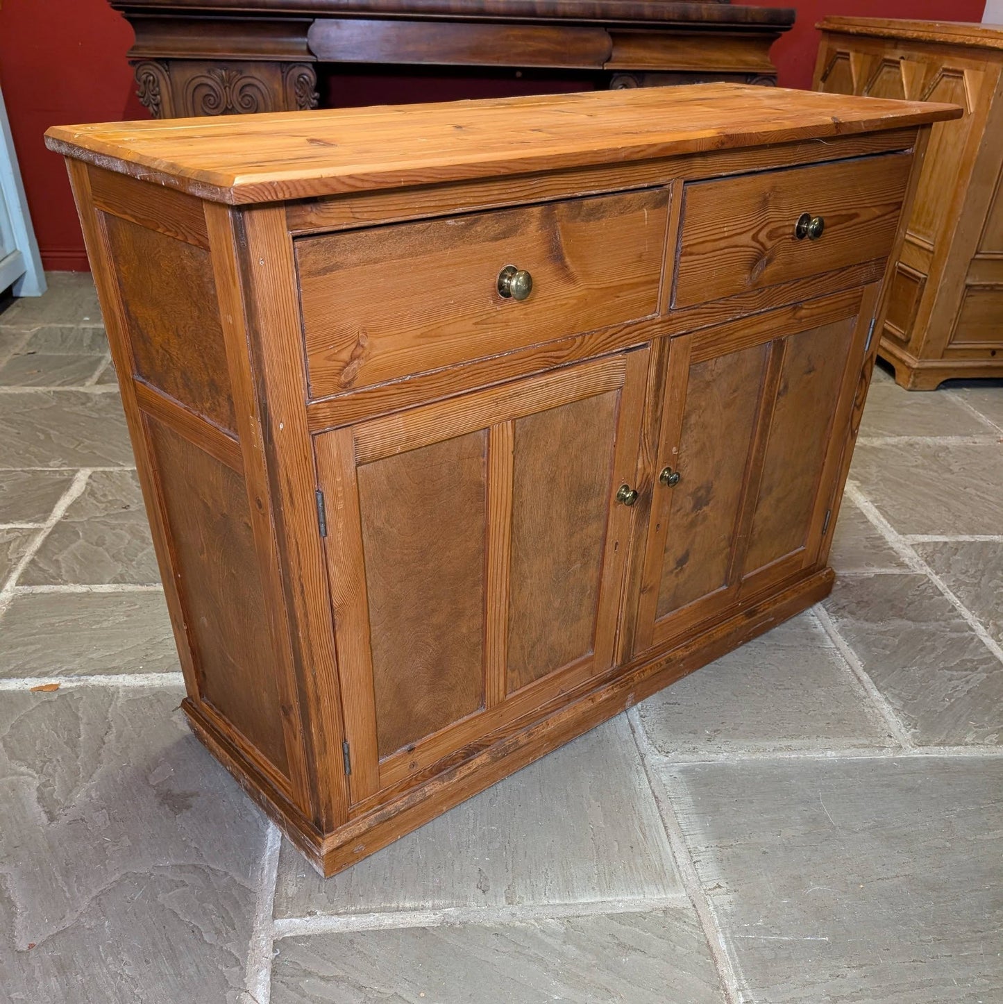 Simple Pine Sideboard