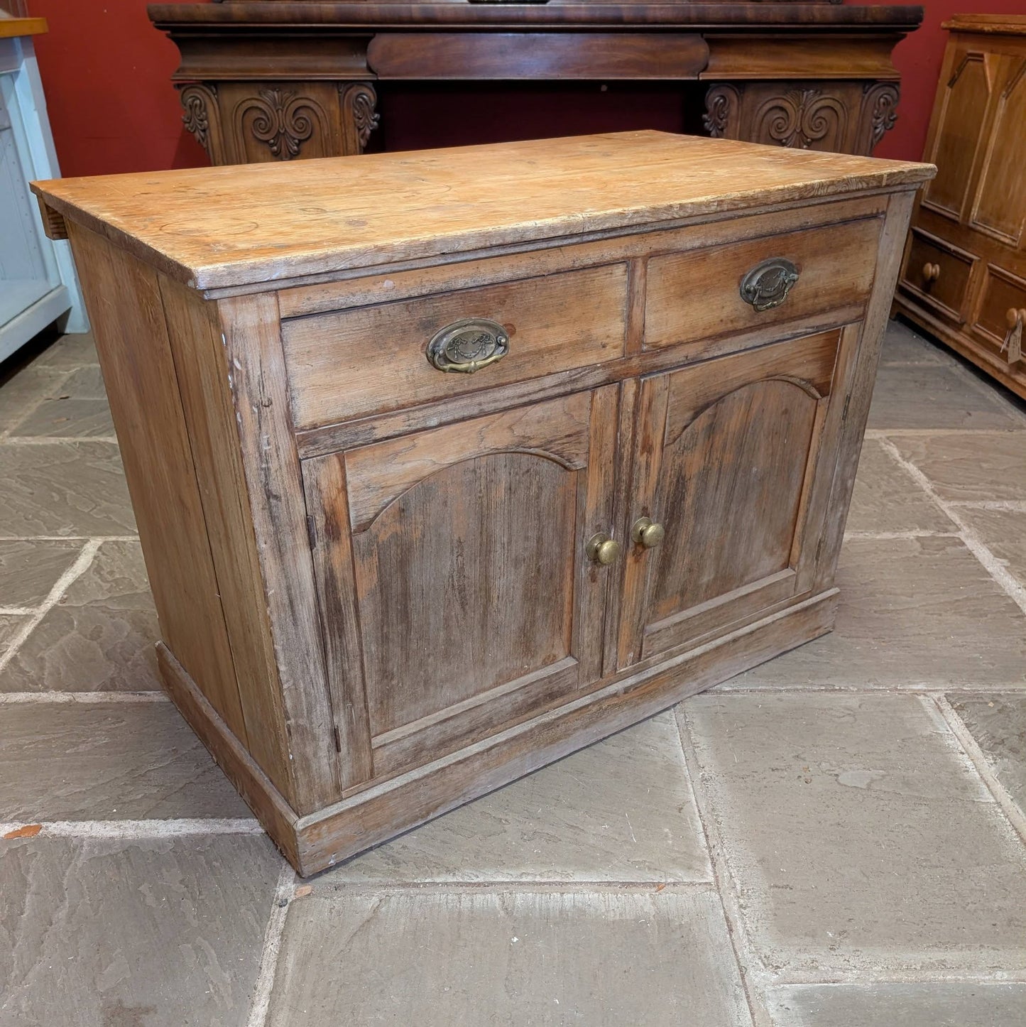 Rustic Pine Sideboard