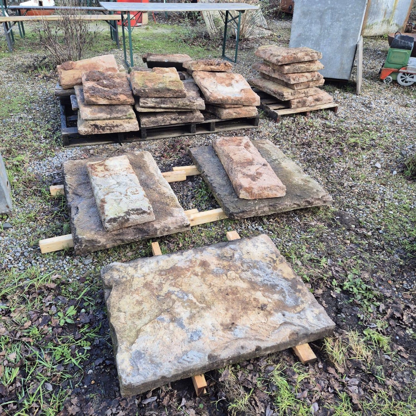 Old 16cm thick Flagstones