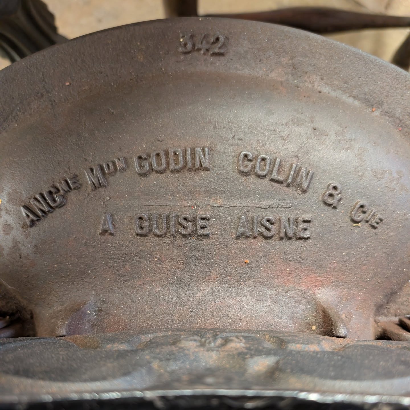 Antique French Godin Stove