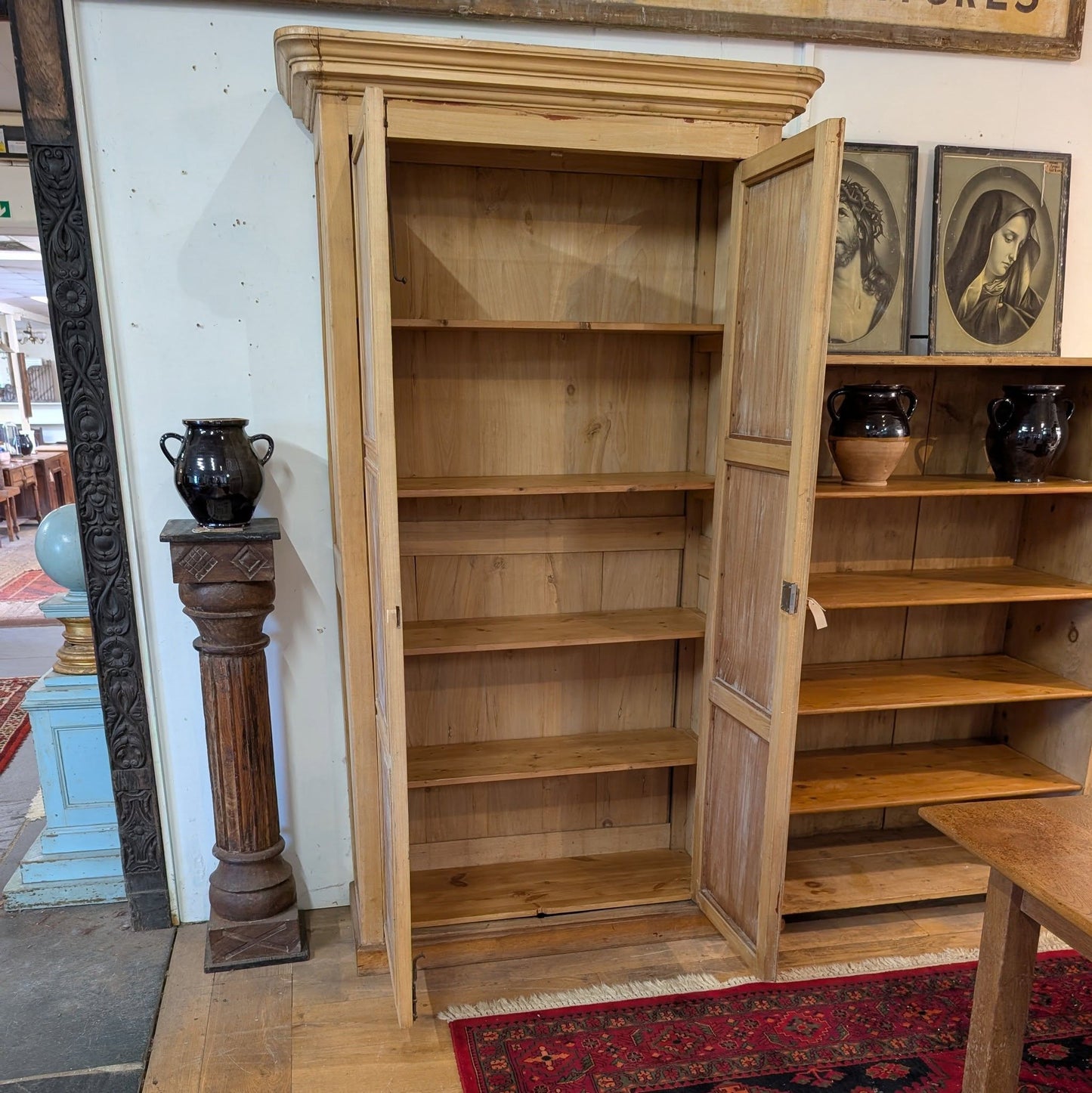 Tall Notary Cupboard