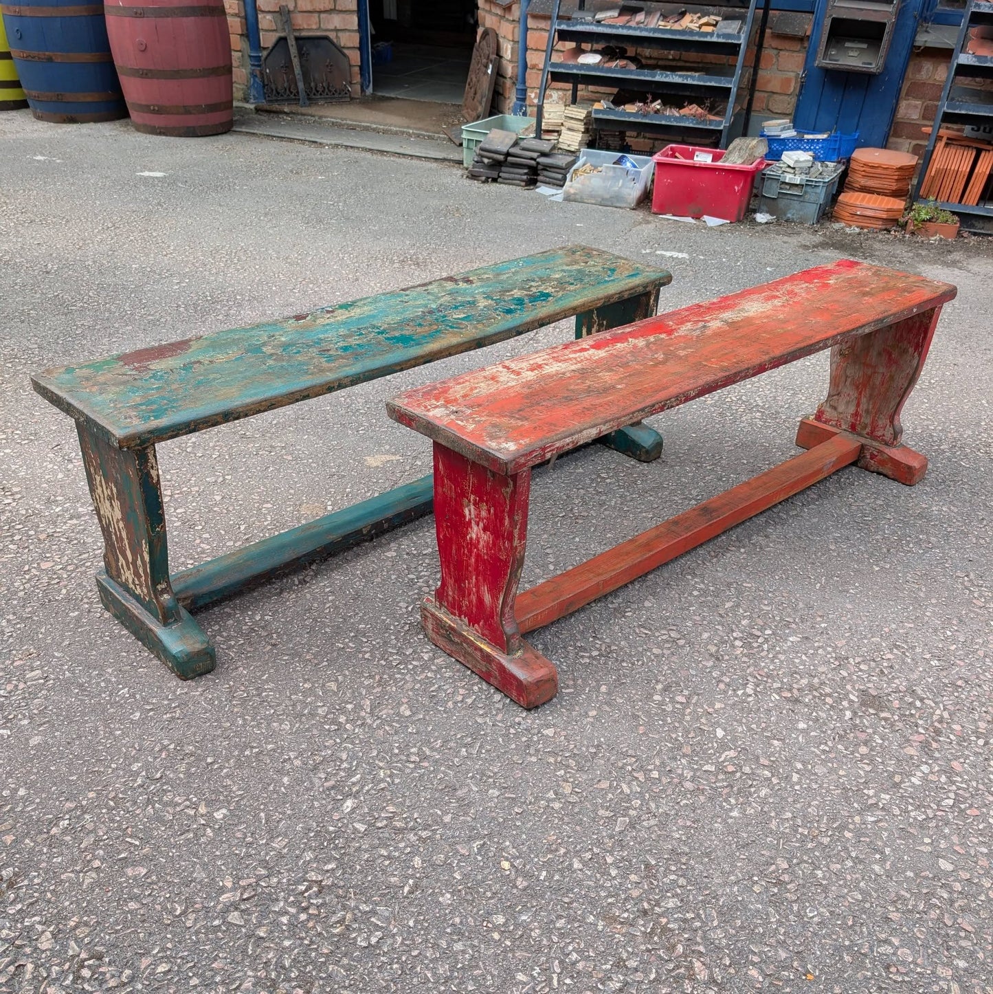 Indian School Benches