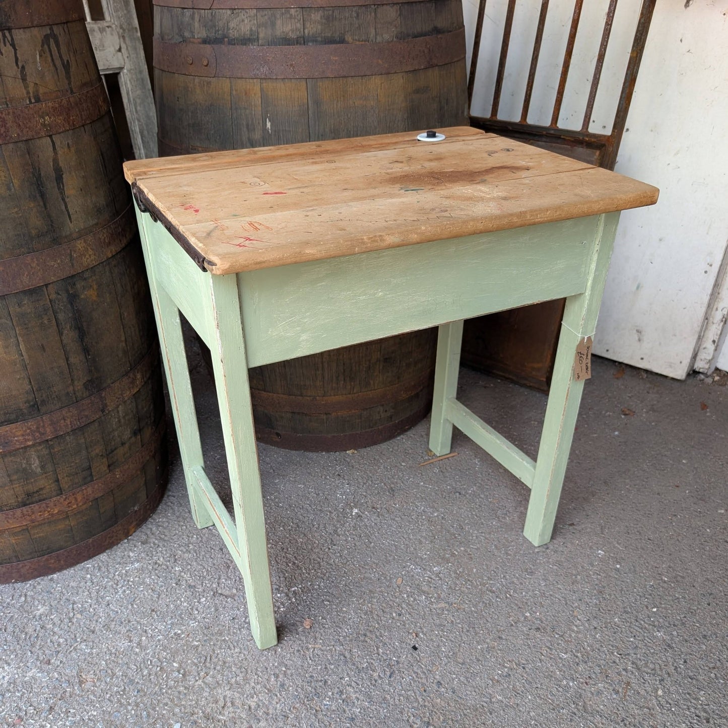 Little Painted School Desk