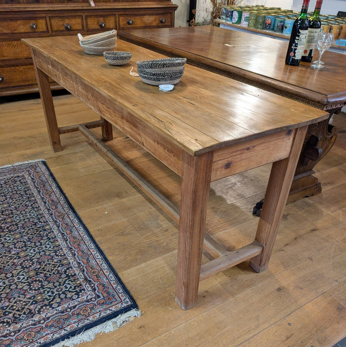 Narrow Pine Table