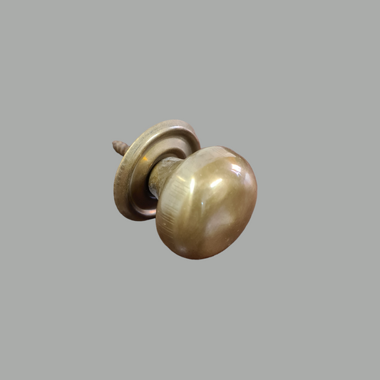 Aged Brass Cabinet Knob 32mm