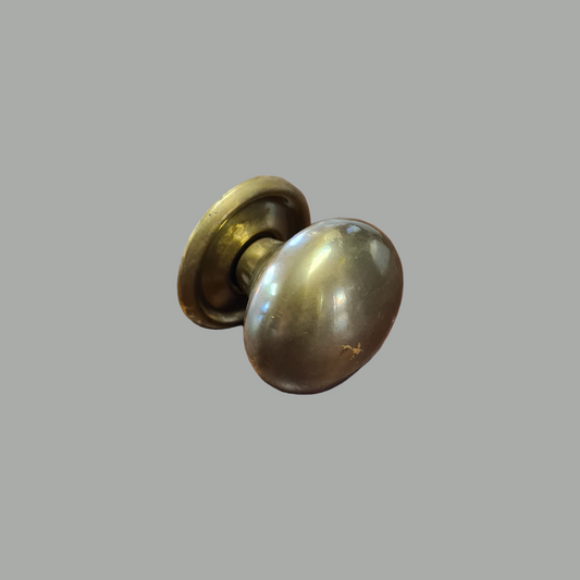 Aged Brass Cabinet Knob 38mm