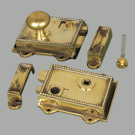 Brass Regency Rim Latch