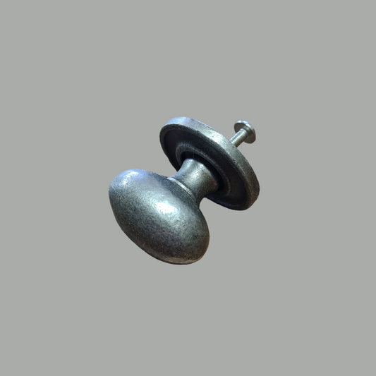 Oval Cabinet Knob 38mm
