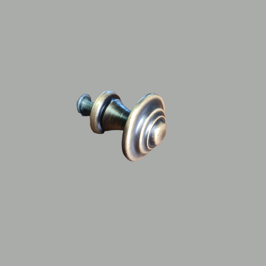Small Brass Cabinet Knob 30mm