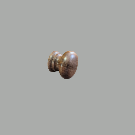 Wooden Screwback Cabinet Knobs 35mm