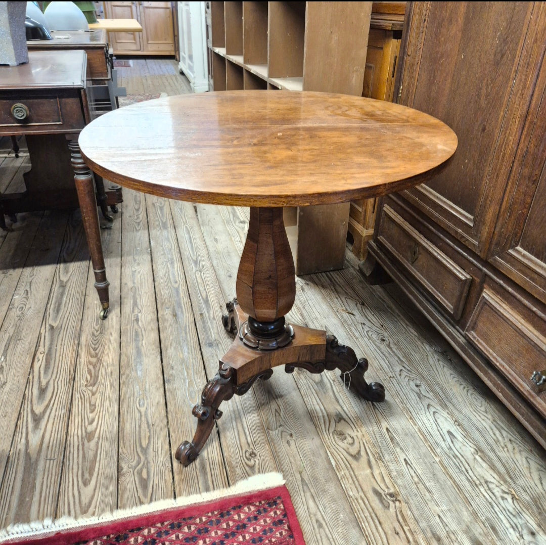 Pedestal Side Table