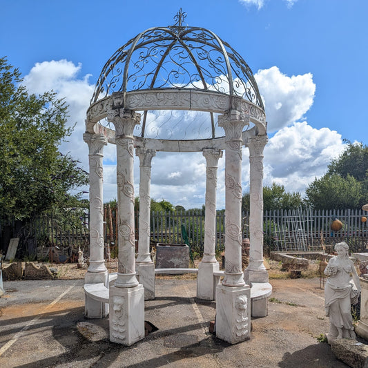 Large Reclaimed Marble Gazebo